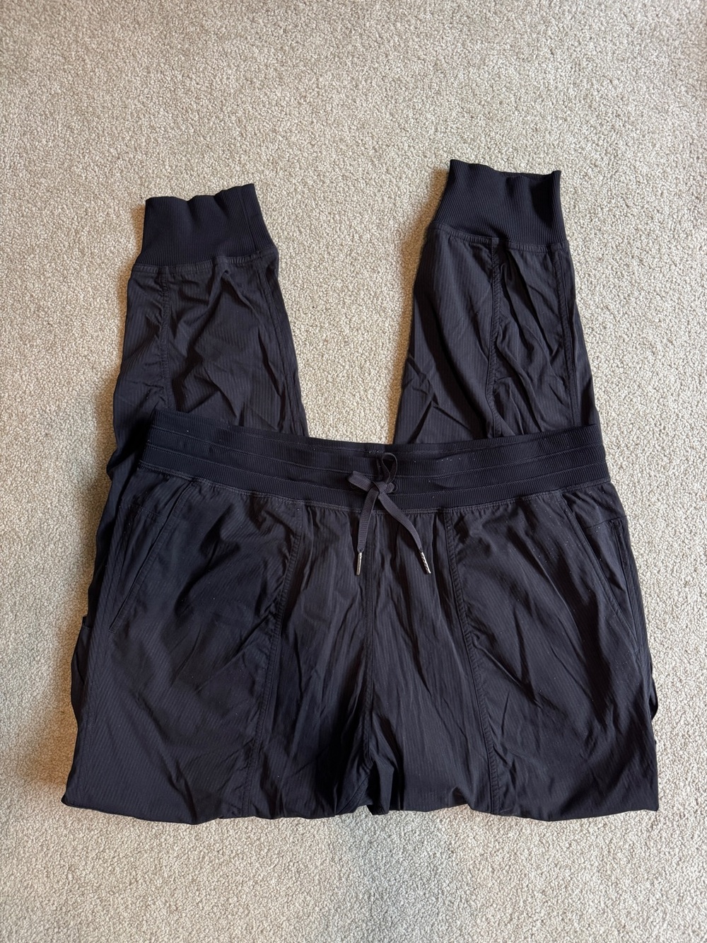 lululemon Dance Studio Relaxed-Fit Mid-Rise Cargo Jogger, Women’s large, black